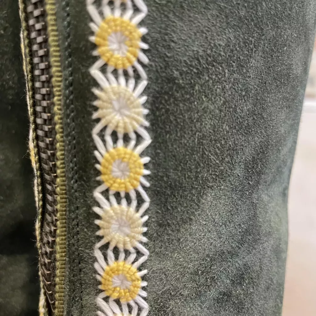 Block Heel, Zip Front Boot - Caroline Groves