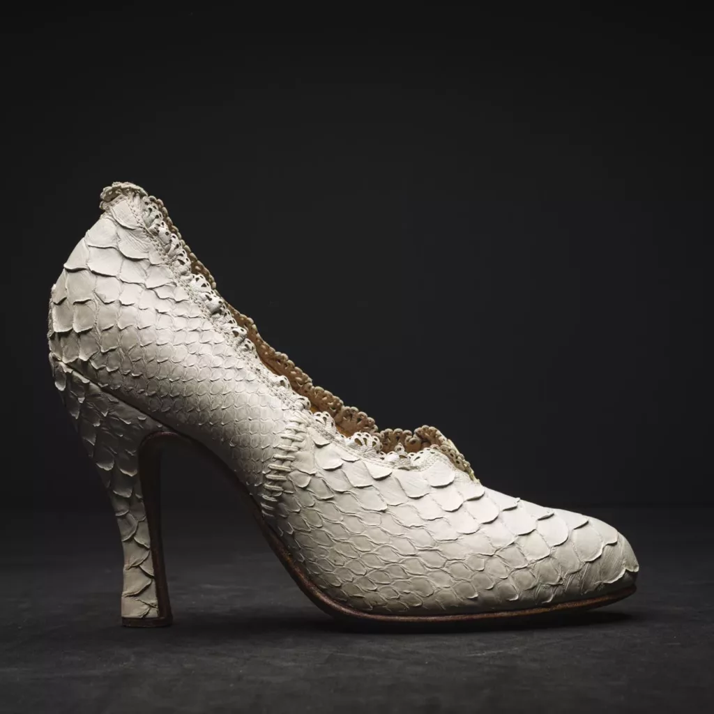 High Heeled Court Shoe - Caroline Groves